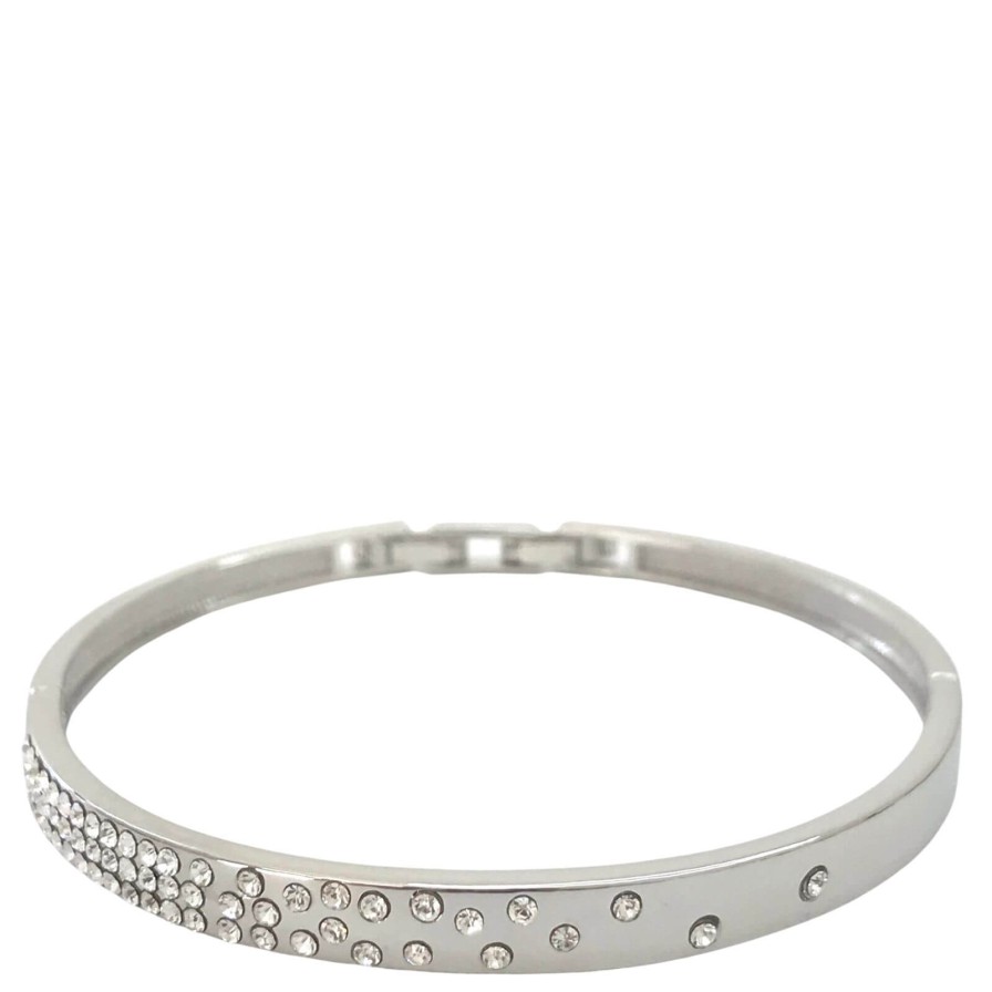 Absolute Absolute Sparkler Bangle - Silver Hot