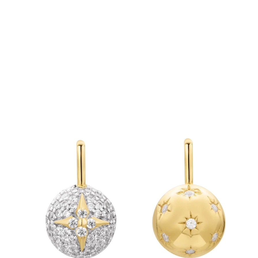 Ania Haie Pop Charm Ania Haie Pop Charms Gold Pave Star Sphere Charm New