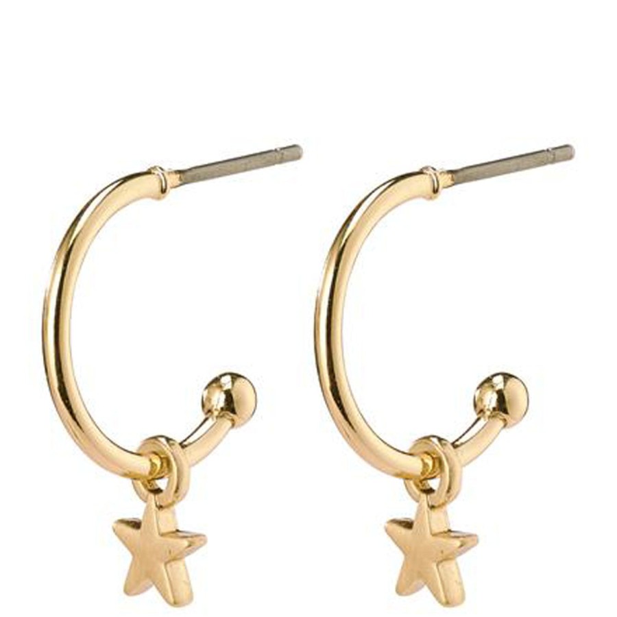 Pilgrim Pilgrim Ava Gold Small Hoop Earrings Wholesale