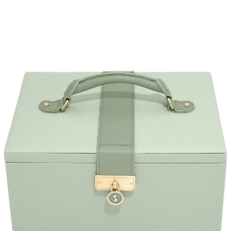 Stackers Stackers Luxury Classic 2 Tone Jewellery Box - Sage Green Hot