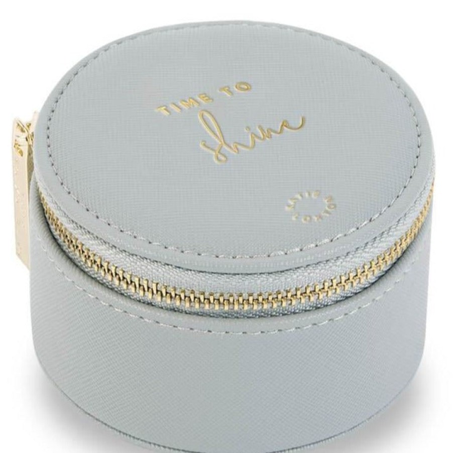 Katie Loxton Katie Loxton Round Jewellery Box - Time To Shine Wholesale