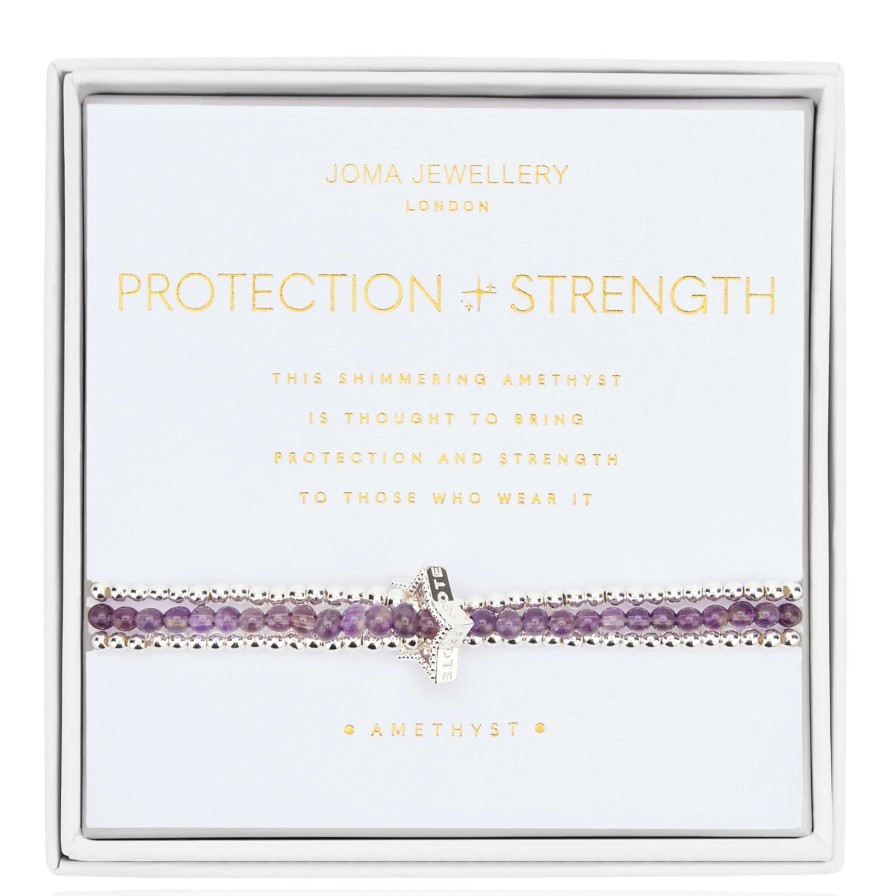 Joma Joma Wellness Stones Bracelet - Protection & Strength Wholesale