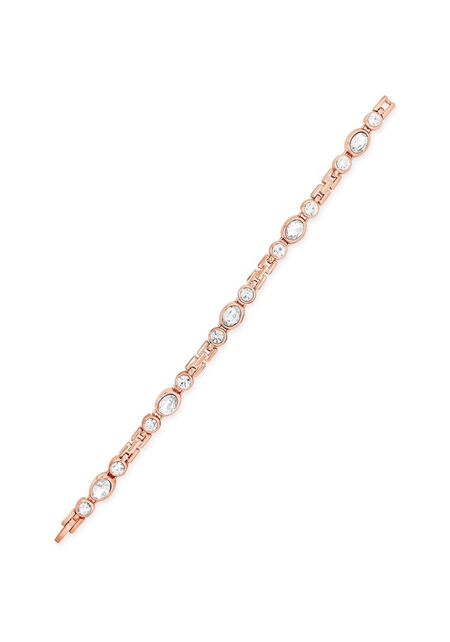 Absolute Absolute Crystal Rose Gold Bracelet Hot