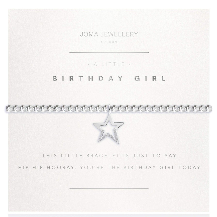 Joma Joma Birthday Girl Bracelet Clearance