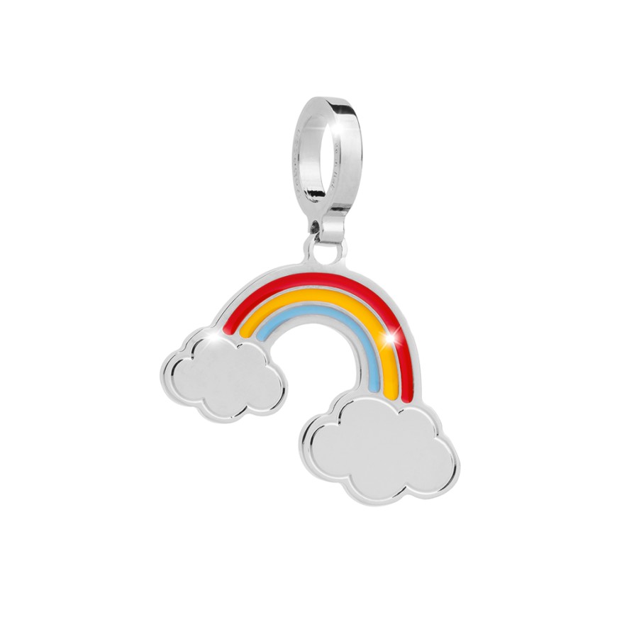 Rebecca My World Rebecca My World Silver Rainbow Charm Wholesale