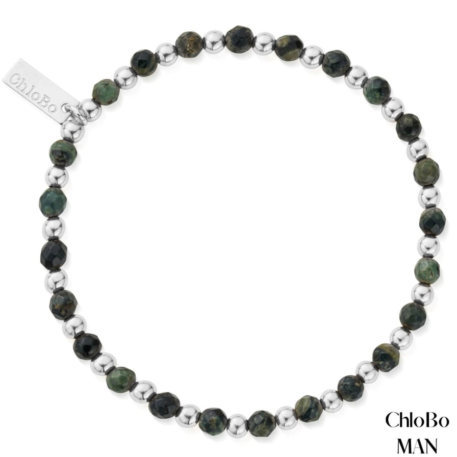 ChloBo MAN Chlobo Man - Kambaba Jasper Ball Bracelet Wholesale