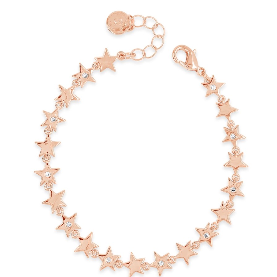 Absolute Absolute Star Bracelet - Rose Gold New