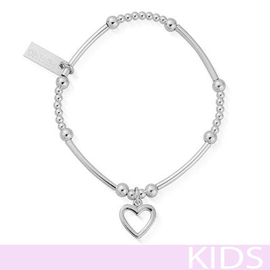 ChloBo Chlobo Kids Cute Mini Open Heart Bracelet Online