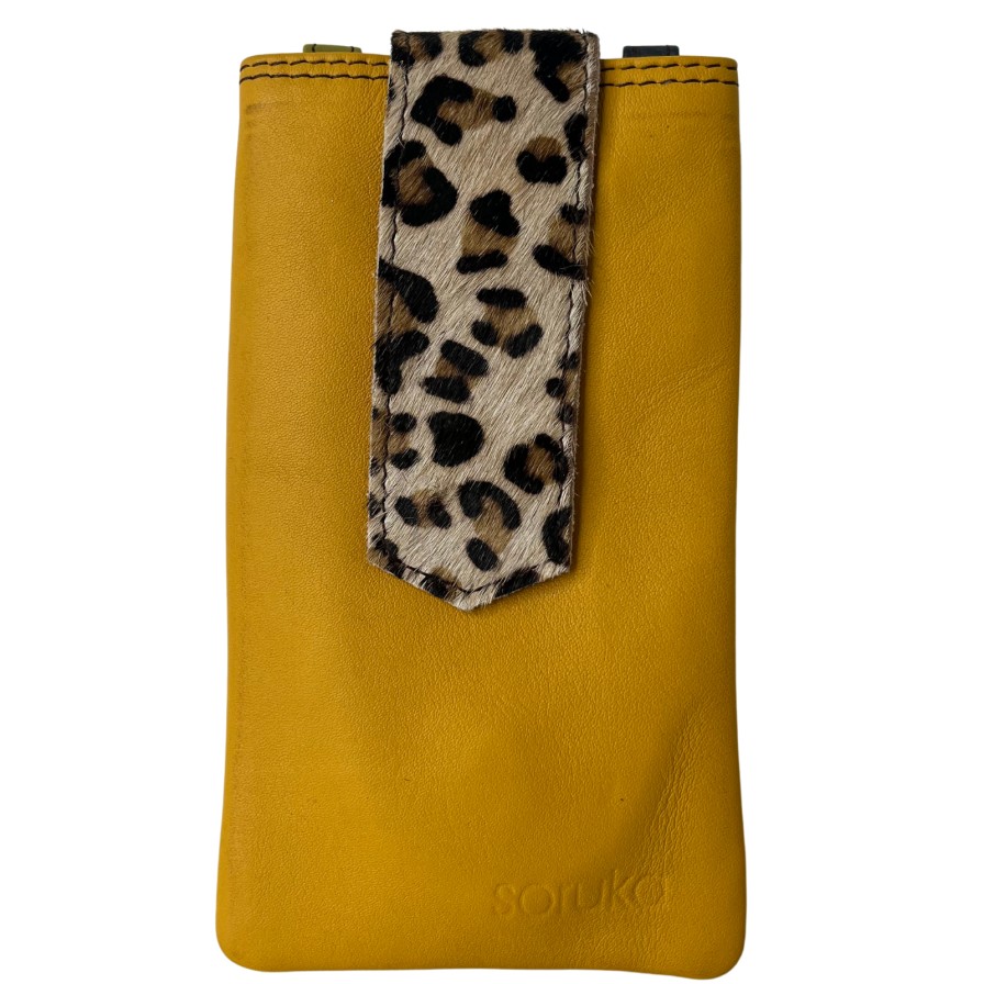 Soruka Soruka Zoe Phone Cover/ Crossbody Bag - Mustard New