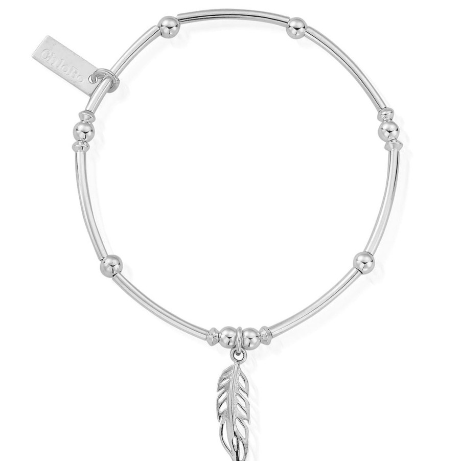 ChloBo Chlobo Noodle Ball Filigree Feather Bracelet Best