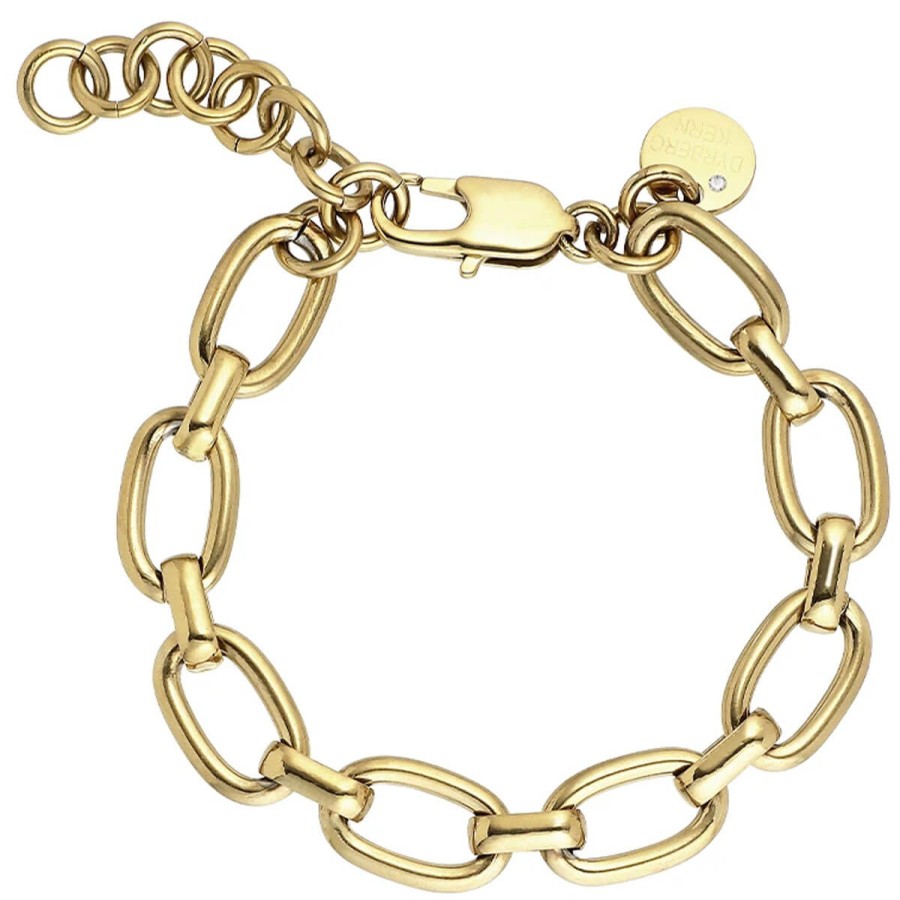 Dyrberg Kern Dyrberg Kern Jam Gold Chunky Bracelet Hot