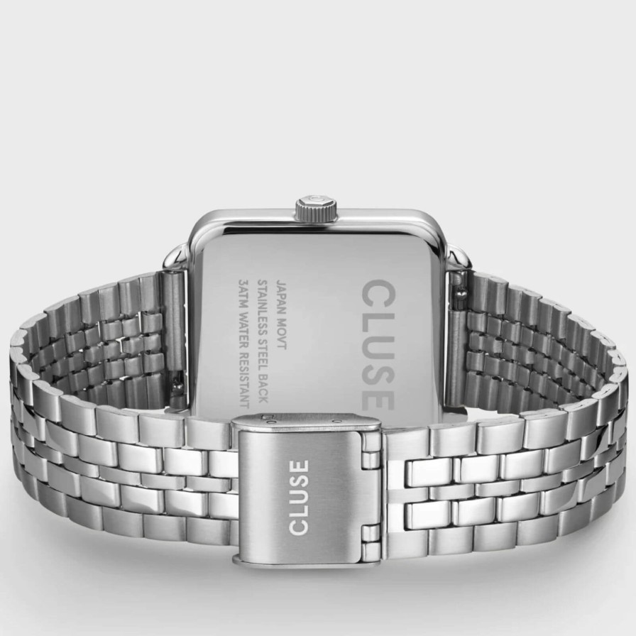 Cluse Cluse La Tetragone Silver Square Watch Online