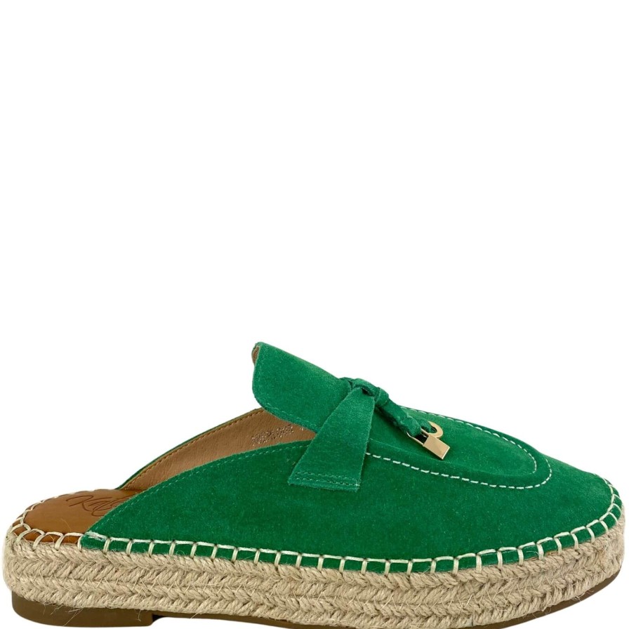 Kate Appleby Kate Appleby Aberlour Slip On Flat Mules - Green Online