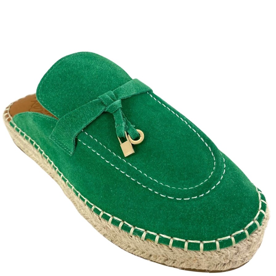 Kate Appleby Kate Appleby Aberlour Slip On Flat Mules - Green Online