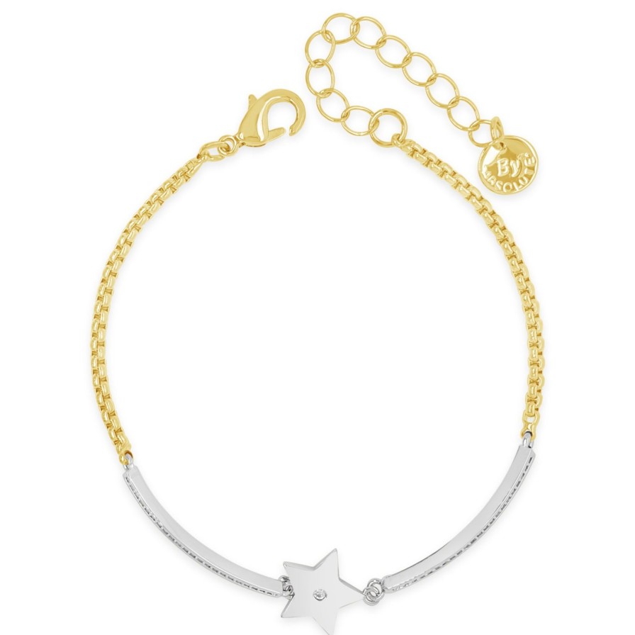 Absolute Absolute Two Tone Star Bracelet Best