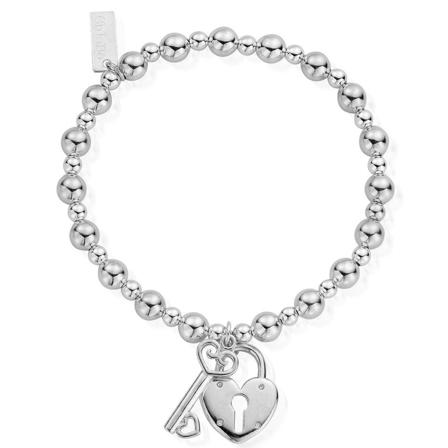 ChloBo Chlobo Mini Small Ball Lock & Key Bracelet Hot