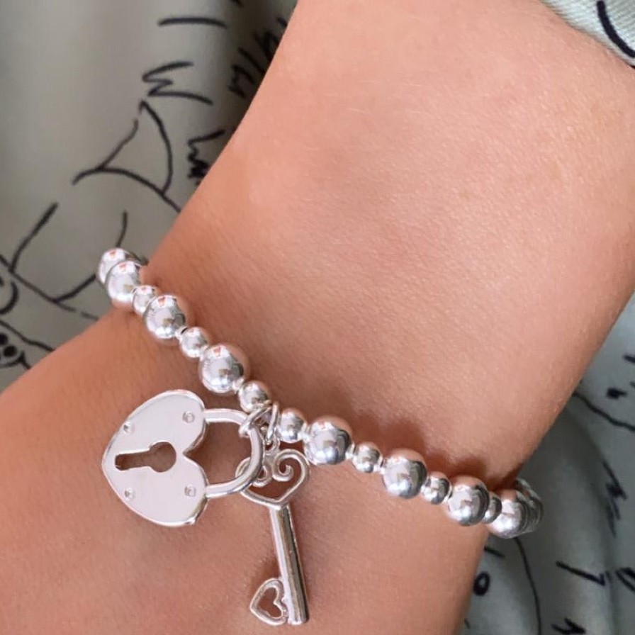 ChloBo Chlobo Mini Small Ball Lock & Key Bracelet Hot