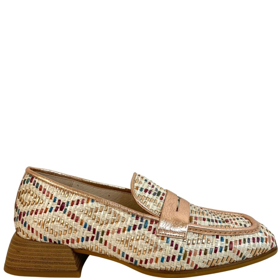 Wonders Wonders Woven Slip On Loafers Online