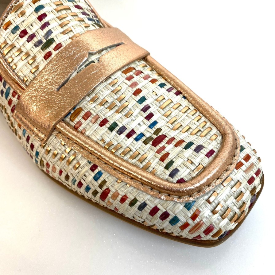 Wonders Wonders Woven Slip On Loafers Online