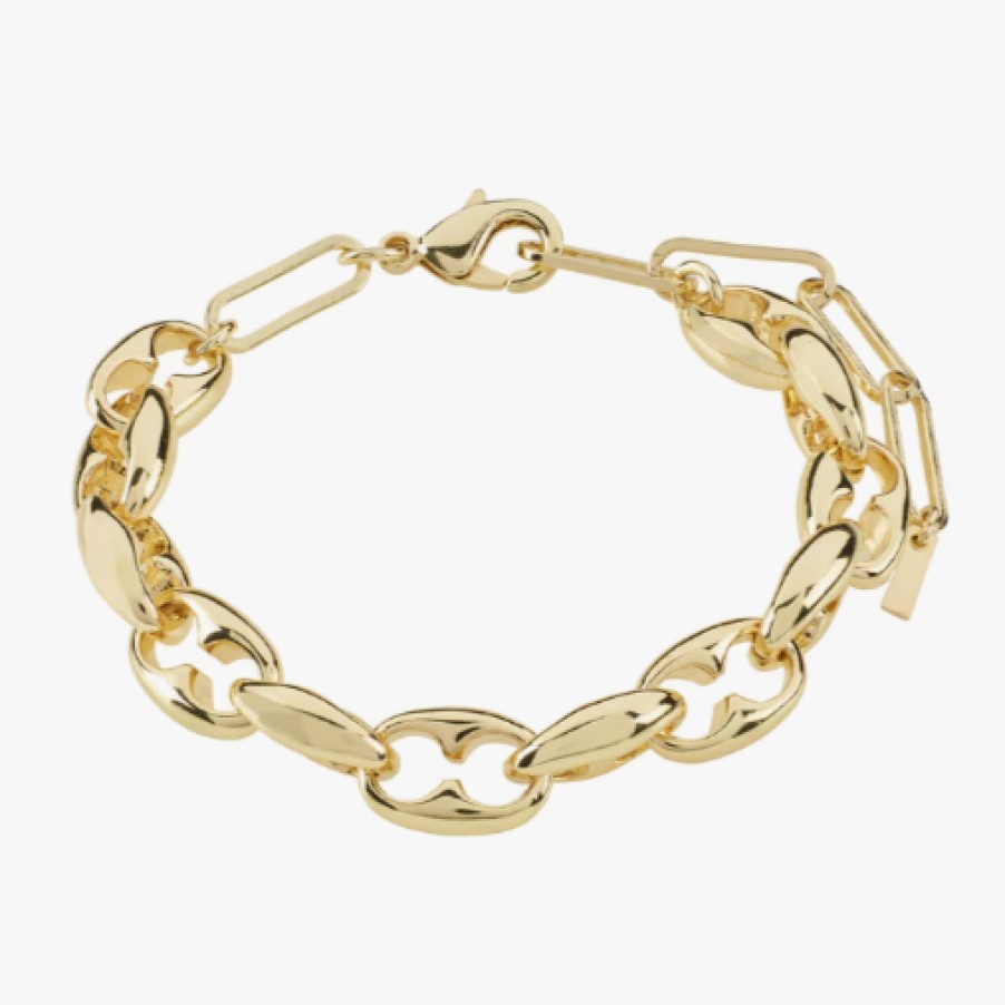 Pilgrim Pilgrim Pace Gold Chunky Link Bracelet Best