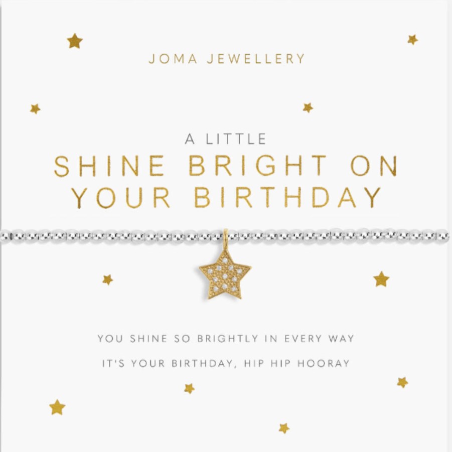 Joma Joma Shine Bright On Your Birthday Bracelet Wholesale