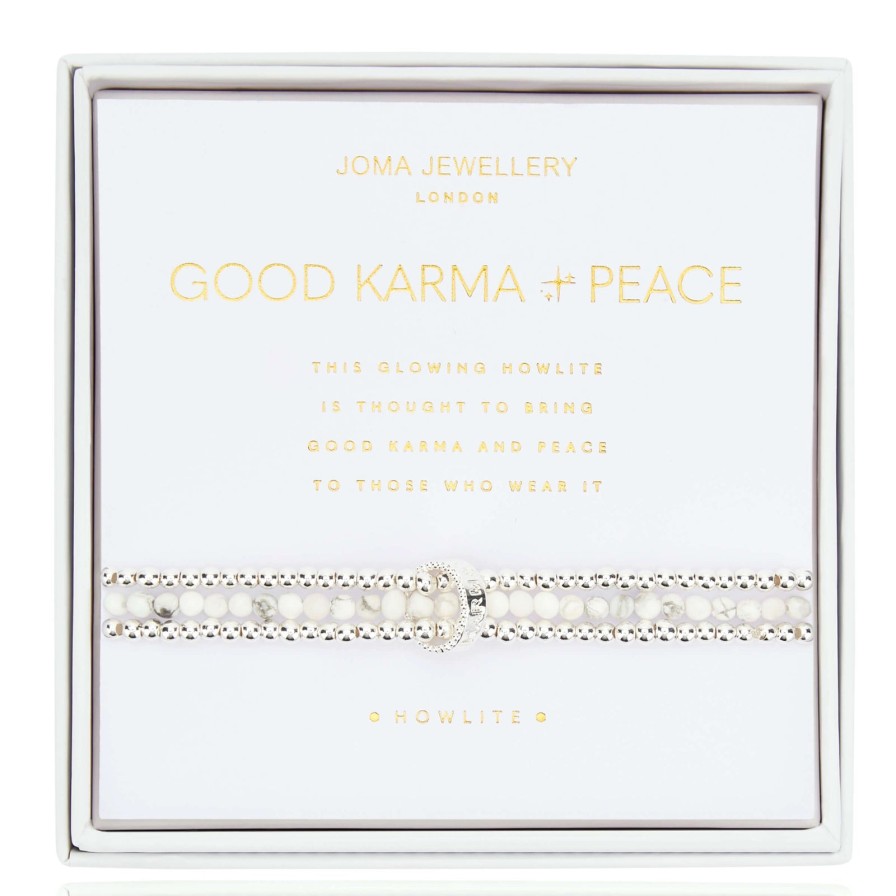 Joma Joma Wellness Stones Bracelet - Good Karma & Peace New