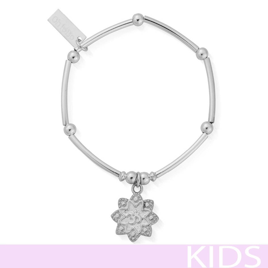 ChloBo Chlobo Kids Flower Om Bracelet New