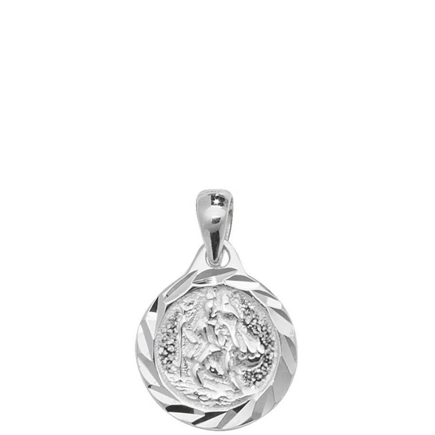 Bejeweled At Soul Kids St Christopher Pendant Necklace Wholesale