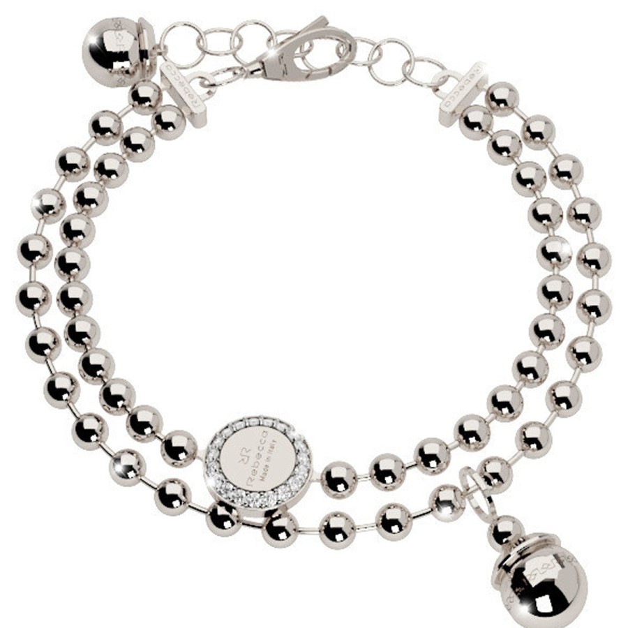 Rebecca Rebecca Silver Double Boulevard Bracelet Best