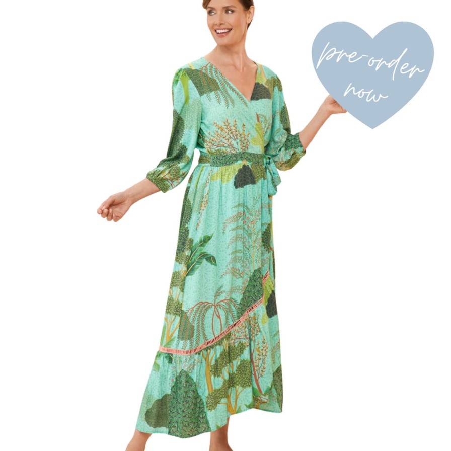 Powder Powder Green Dress *Pre-Order* Clearance