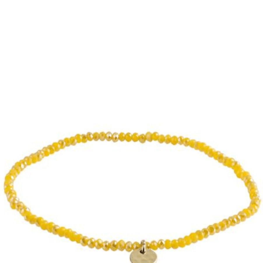 Pilgrim Pilgrim Indie Bracelet - Yellow Clearance