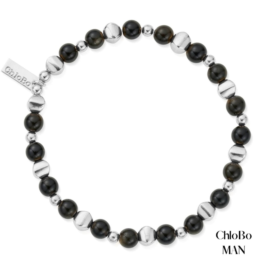 ChloBo MAN Chlobo Man - Golden Obsidian Bullet Bracelet Best