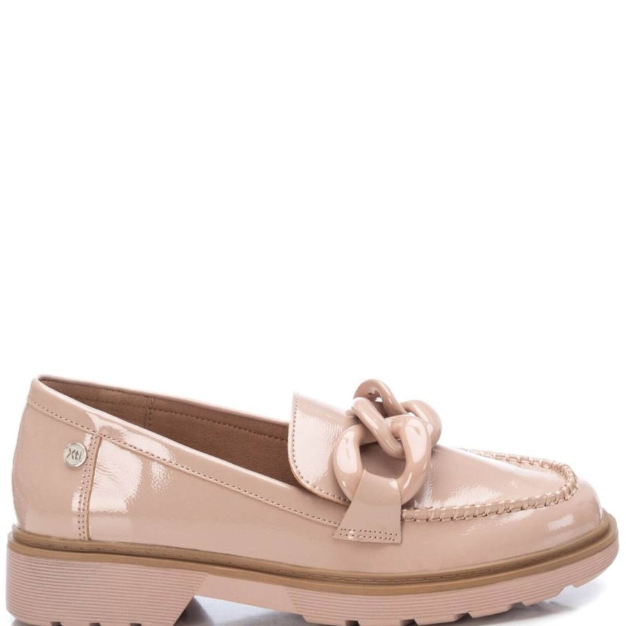 XTI Xti Nude Patent Loafers Wholesale