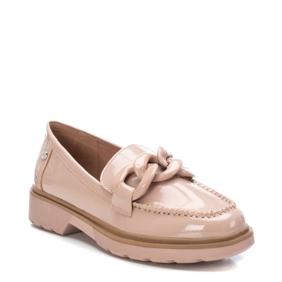 XTI Xti Nude Patent Loafers Wholesale