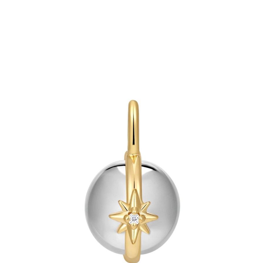 Ania Haie Pop Charm Ania Haie Pop Charms Two Tone Celestial Sphere Charm Online