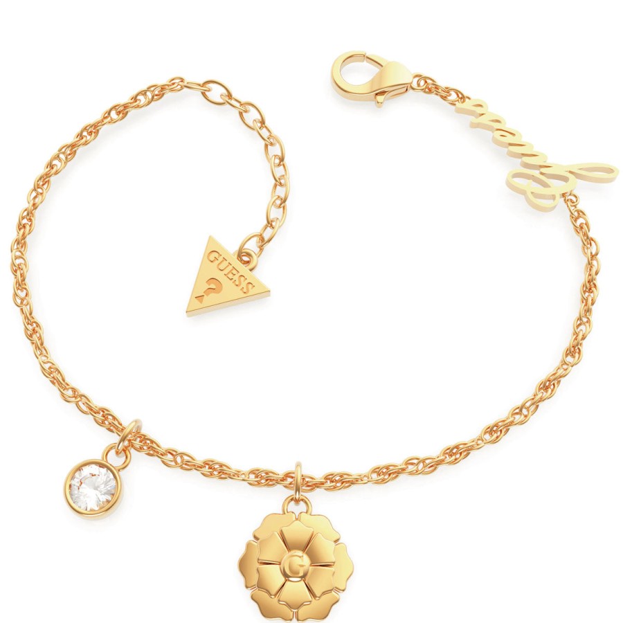 Guess Guess Gold Peony Bracelet Wholesale