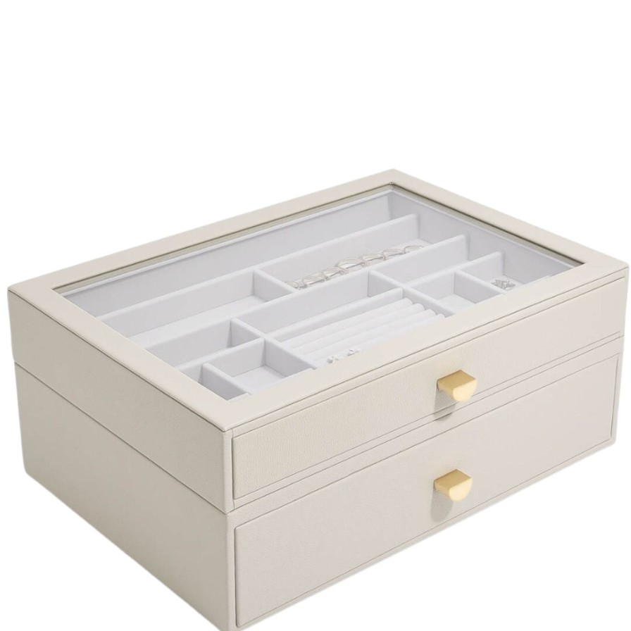 Stackers Stackers Supersize Jewellery Drawer Box (Set) - Oatmeal Best