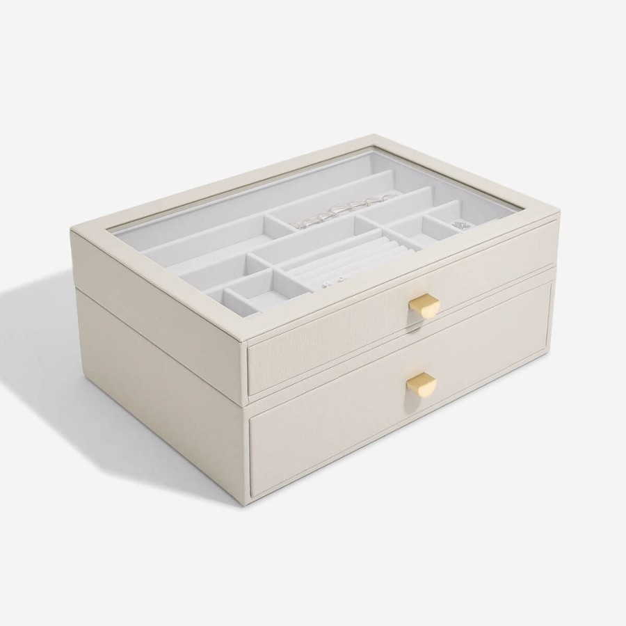 Stackers Stackers Supersize Jewellery Drawer Box (Set) - Oatmeal Best