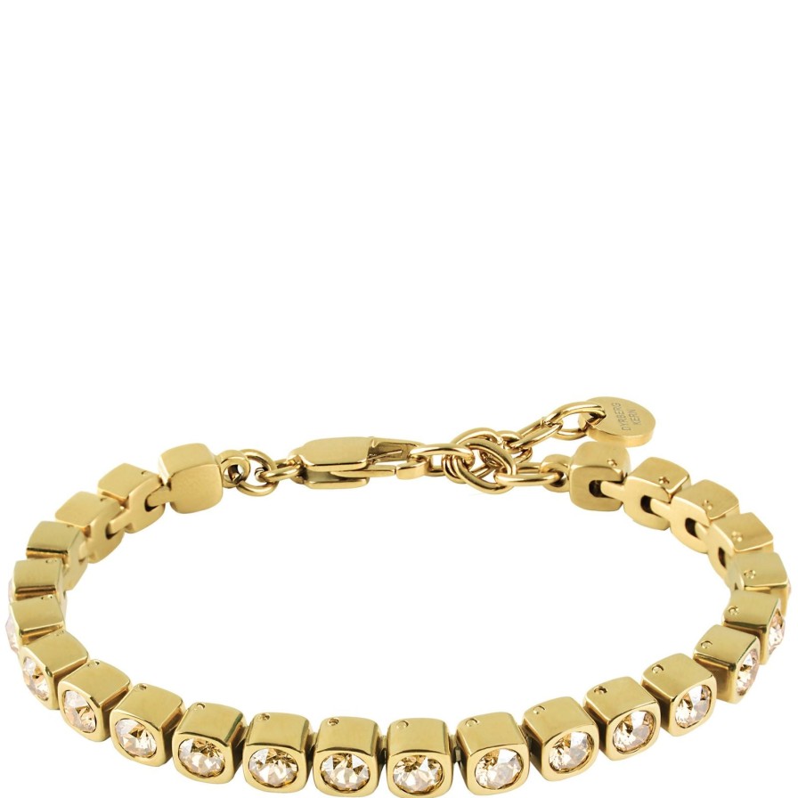 Dyrberg Kern Dyrberg Kern Cory Gold Bracelet - Golden Clearance