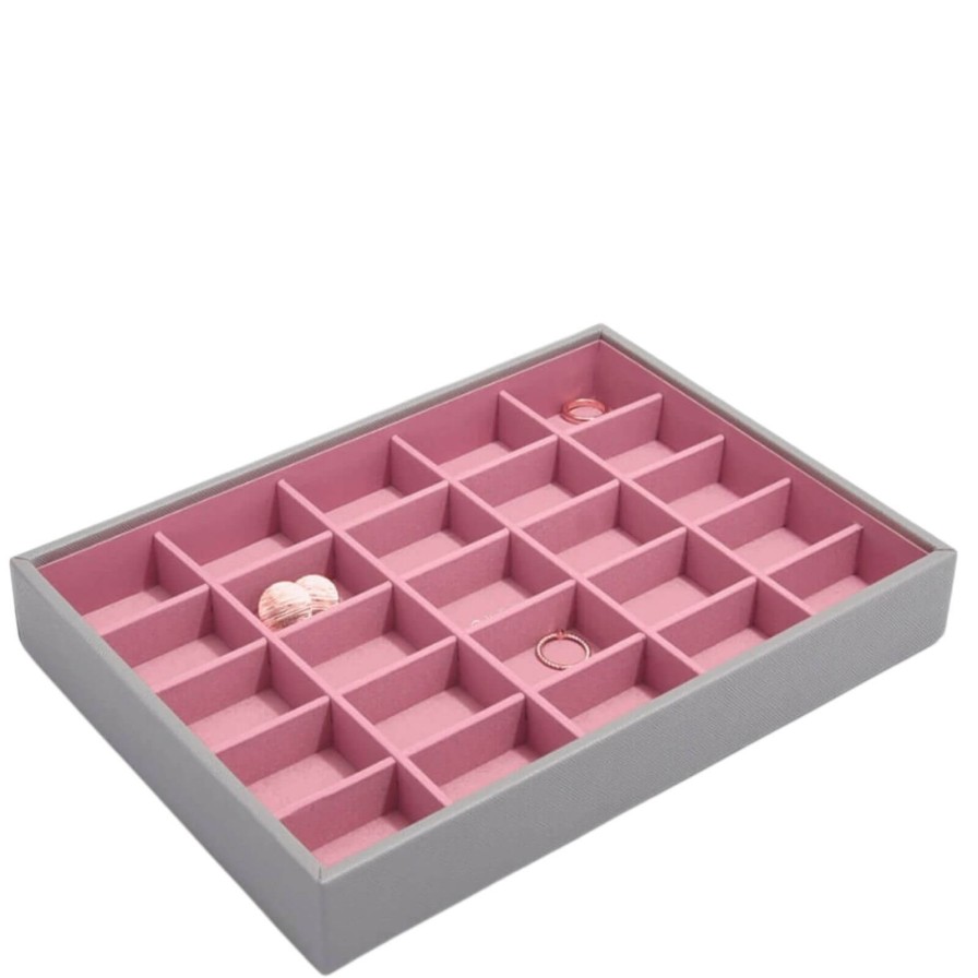 Stackers Stackers Classic Jewellery Box (Trinket Layer) - Dove Grey Pink Clearance