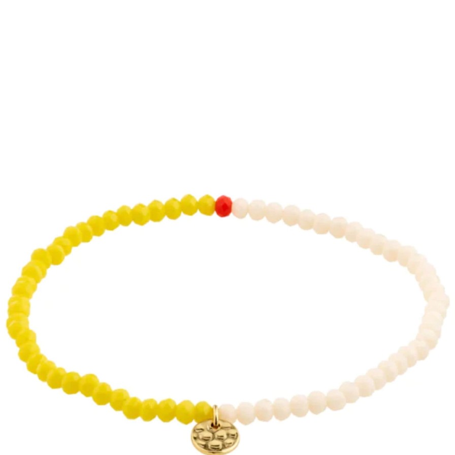 Pilgrim Pilgrim Indie Bracelet - Yellow Hot