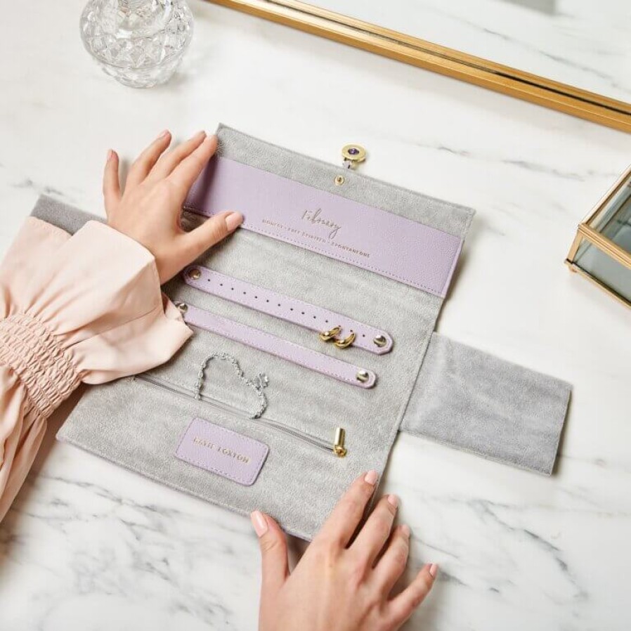 Katie Loxton Katie Loxton Birthstone Jewellery Roll - February Hot