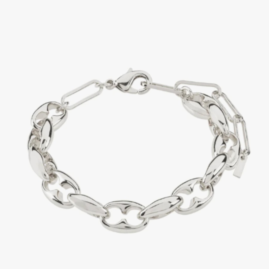 Pilgrim Pilgrim Pace Silver Chunky Link Bracelet Best