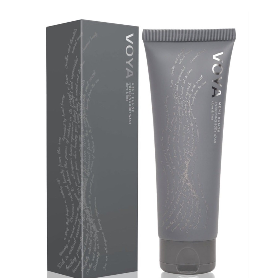 Voya Voya Mens Body Wash - Clove & Lime Online