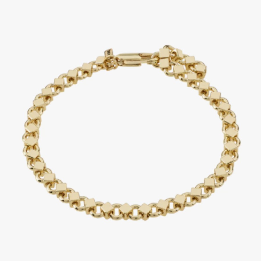 Pilgrim Pilgrim Desiree Link Gold Bracelet Wholesale