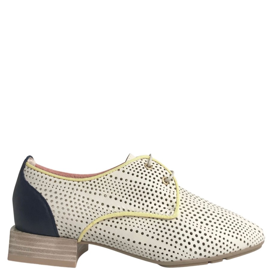 Hispanitas Hispanitas White Leather Brogues Clearance