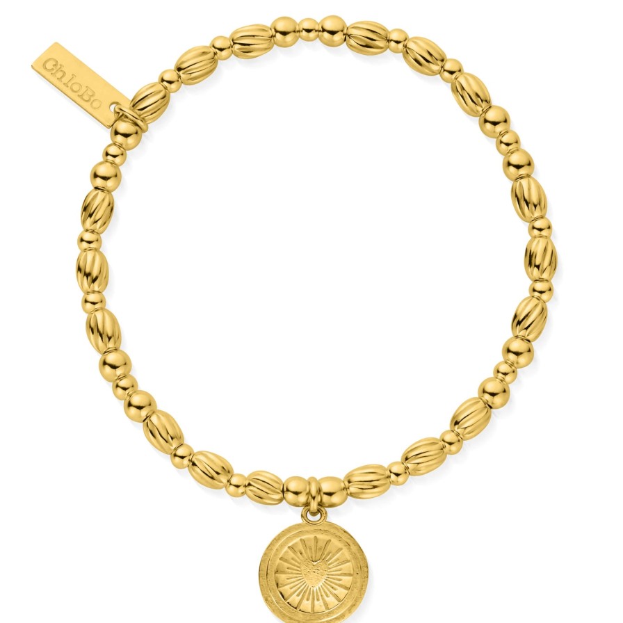 ChloBo Chlobo Ray Of Love Bracelet - Gold Hot