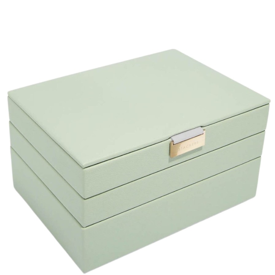 Stackers Stackers Classic Jewellery Box (Set) - Sage Green Online