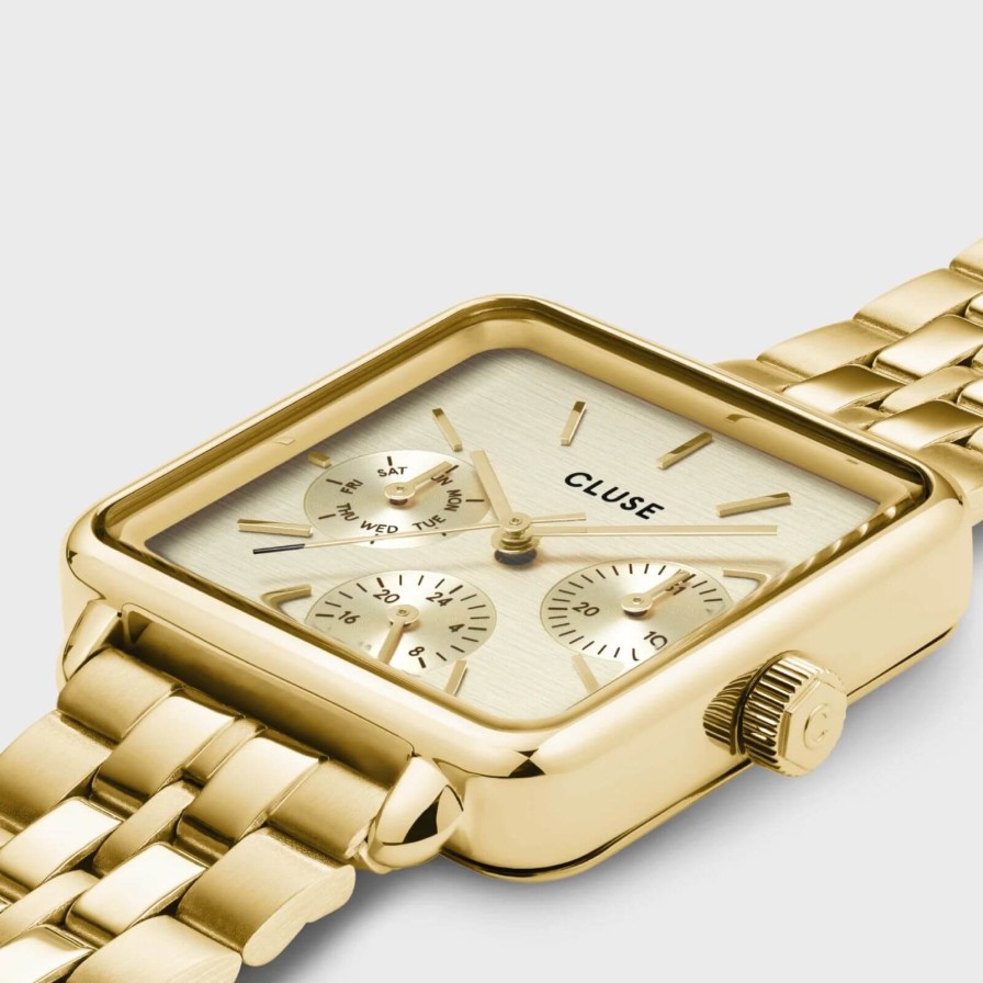 Cluse Cluse La Tetragone Gold Square Watch Wholesale