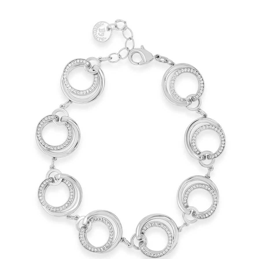 Absolute Absolute Silver Circle Bracelet Hot